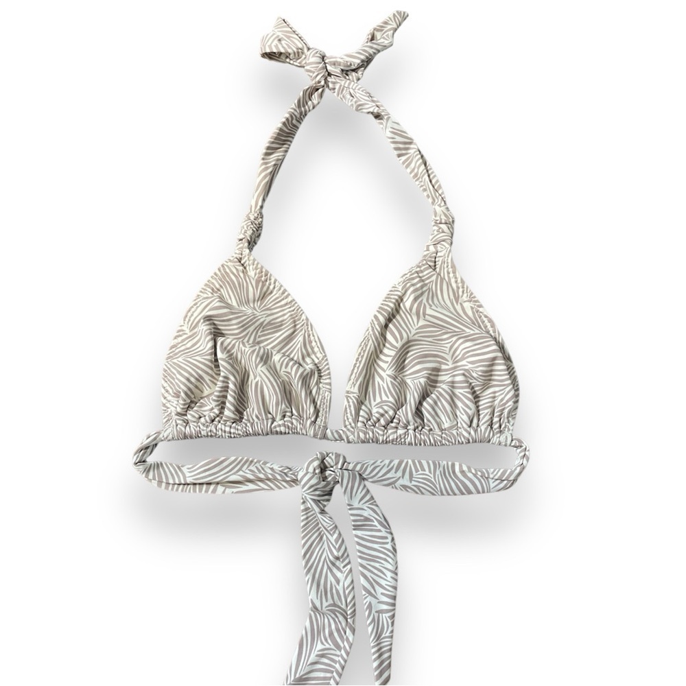 Athleta Triangle Bikini Top  Palm Leaf